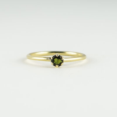 Ring Green Tourmaline