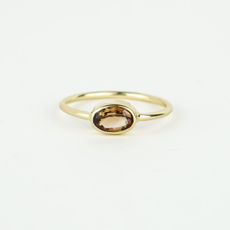 Ring Oval Topaz