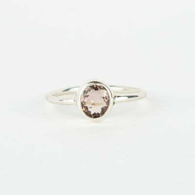 Ring bleek roze Toermalijn