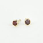 Birthstone earrings: January